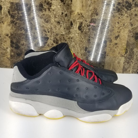 Air Jordan 13 Retro Low Black Gray Varsity Maize S
